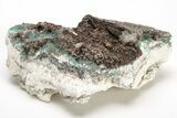 Fibrous Aurichalcite, Hemimorphite, & Calcite -Mexico #215003-1